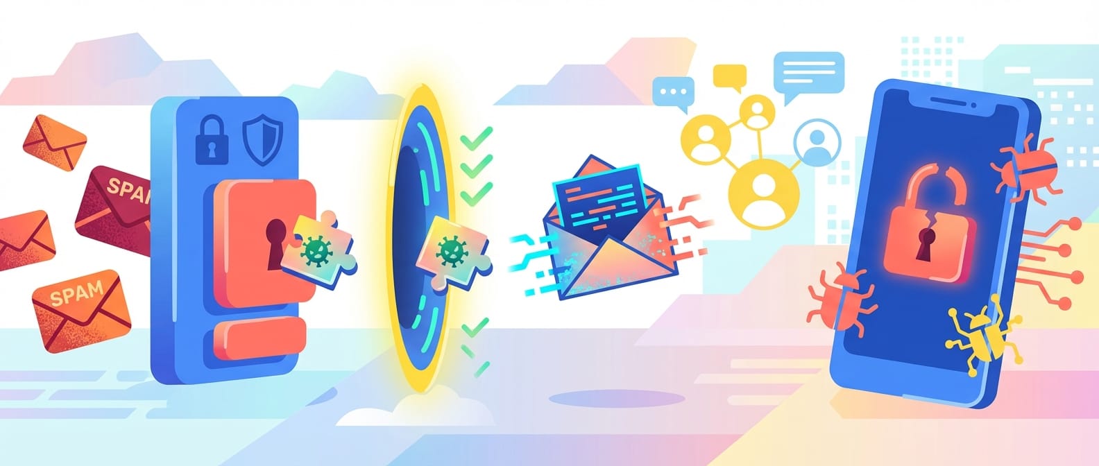 post header image for Clever Spam Email..