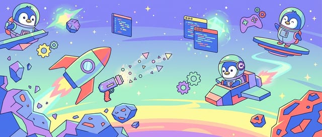 post cover image for Killer space penguins!