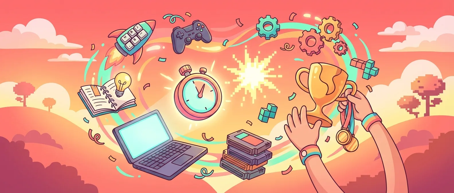 post header image for Ludum Dare 18 this Weekend!