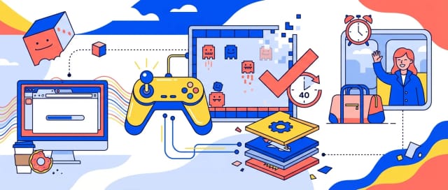 post cover image for Ludum Dare - Hour 40 - COMPLETE!