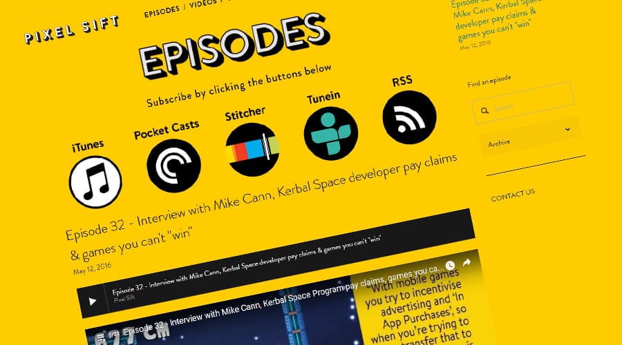 post header image for My interview for the Pixel Sift Podcast