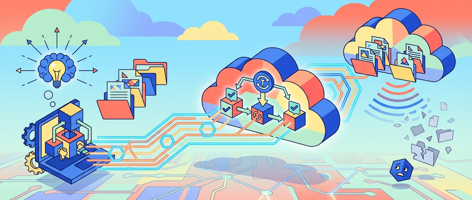 post cover image for File and Folder Syncing