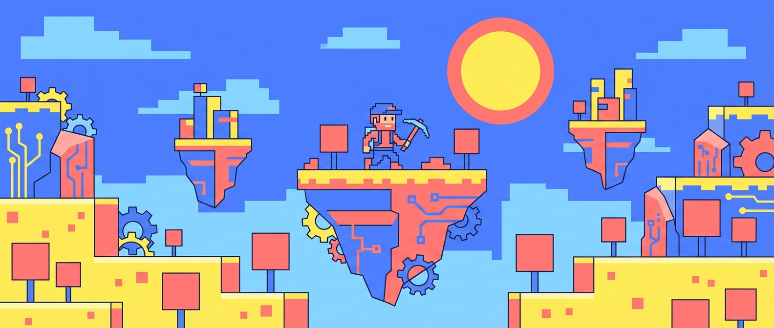 post cover image for Hxaria, Terraria like terrain in HaXe and WebGL