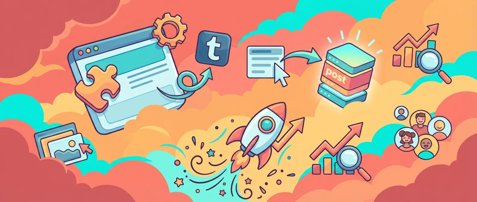 post cover image for PostToTumblr 0.8 - 8000 Users and Counting