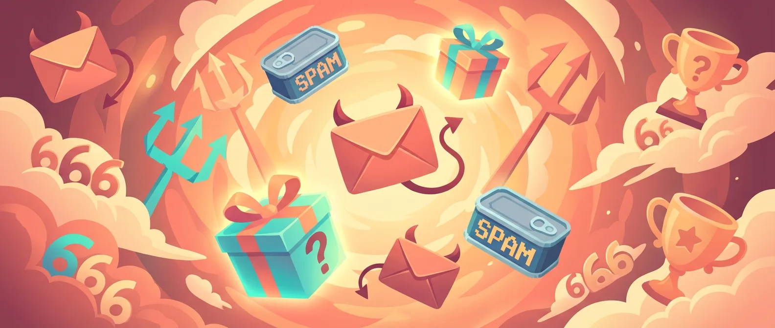post cover image for Spam, the mark of the devil..